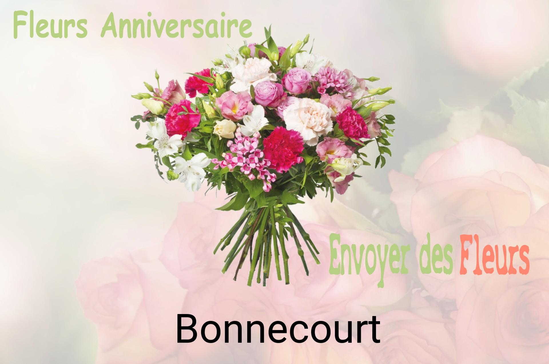 Bouquet de fleurs d’anniversaire livré à Bonnecourt